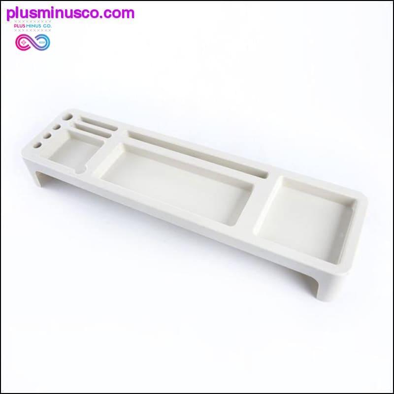 Plastic Table Top Storage Shelf, Multi Functional Office - plusminusco.com