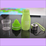 650 ml augļu infūzijas plastmasas ūdens pudele, izturīga augļu uzlējuma ūdens pudele, kas nesatur BPA - plusminusco.com