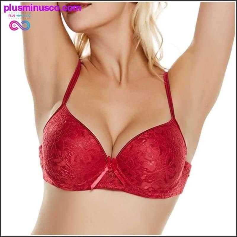 Plus Size Bra Women Ultrathin Lace Bralette Fashion Lingerie - plusminusco.com