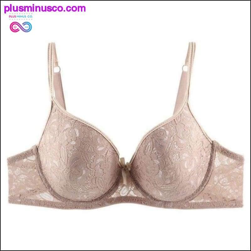 Soutien-gorge grande taille femme ultra-mince dentelle Bralette mode lingerie - plusminusco.com