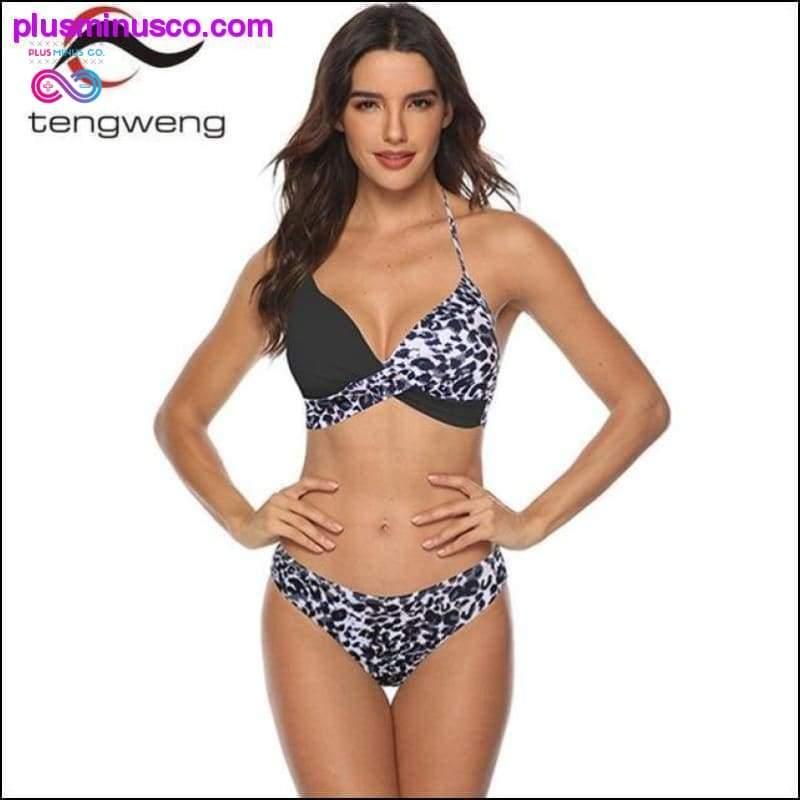 Büyük Beden Çiçekli Brezilya Mayosu - Çiçekli Bikini Takımı - - plusminusco.com
