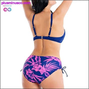 Didelio dydžio Push Up Women Beach Wear maudymosi kostiumėlis – plusminusco.com