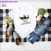 Plus Size S-5XL New Adicats Print T Shirt Women Shirts - plusminusco.com