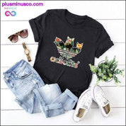 Plus Size S-5XL New Adicats Print T Shirt Γυναικεία πουκάμισα - plusminusco.com
