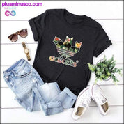 Plus Size S-5XL New Adicats Print T Shirt Women Shirts - plusminusco.com