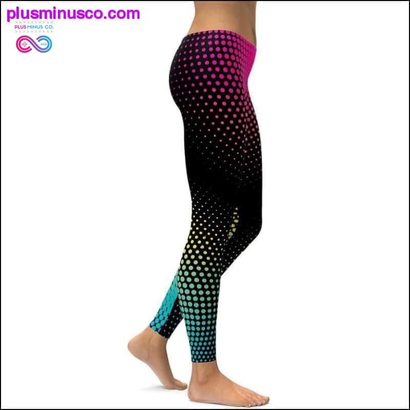Plus Size Sport Pants Women Gradient Color Black Red - plusminusco.com