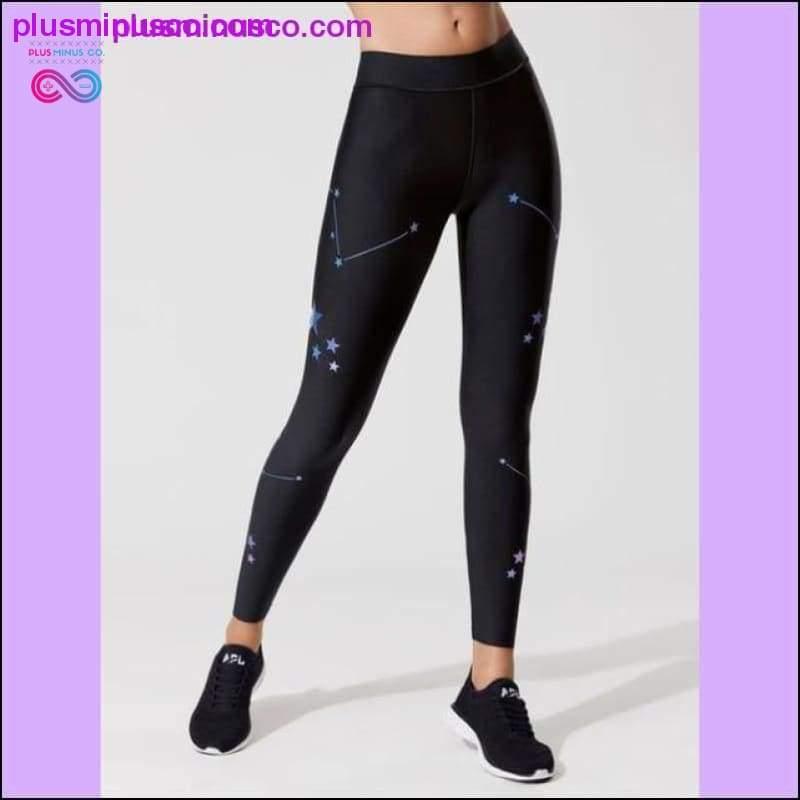 Plus Size Spor Pantolon Kadın Degrade Renk Siyah Kırmızı - plusminusco.com