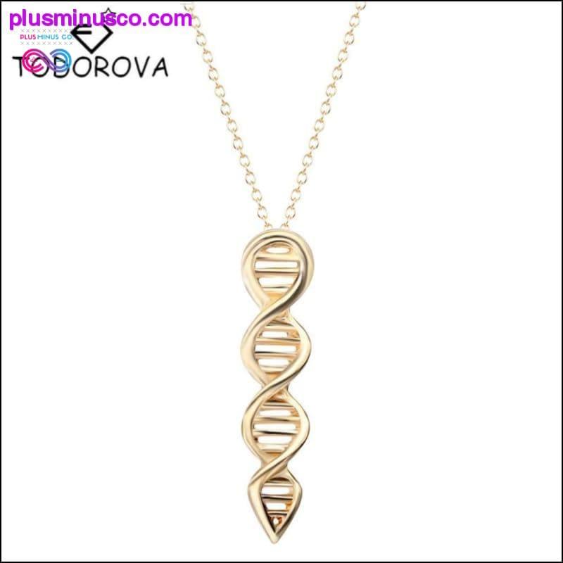 PlusMinus Science Jewelry DNS molekula nyaklánc - plusminusco.com