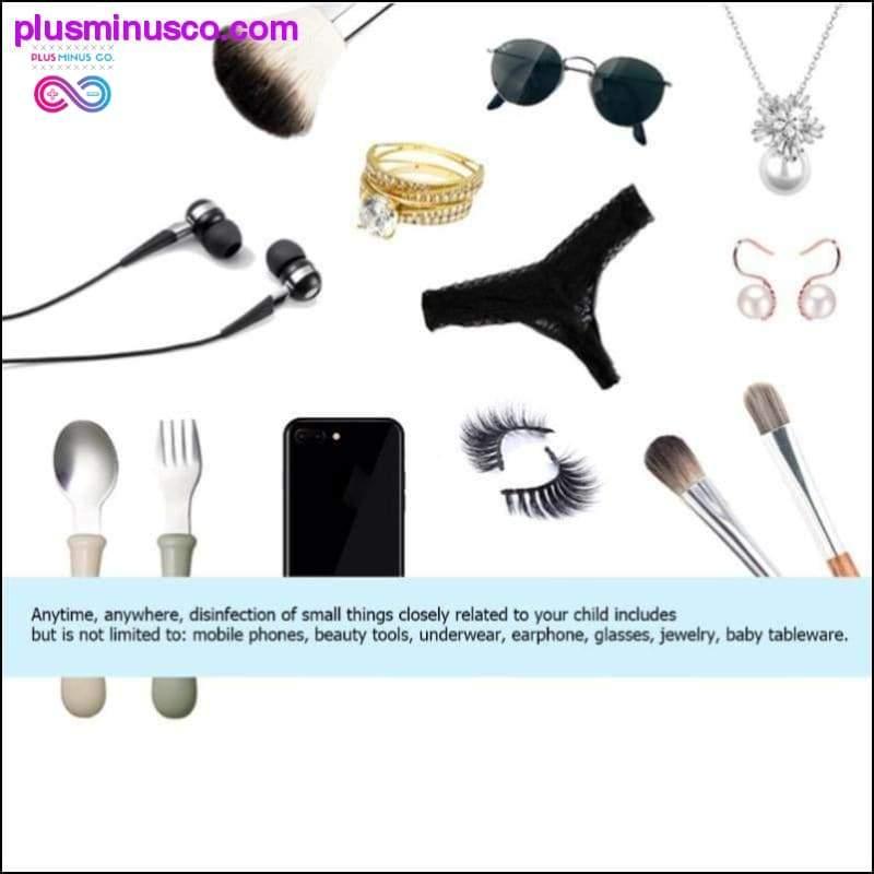 Portable Double UV Sterilizer Box Jewelry Watch Phone - plusminusco.com