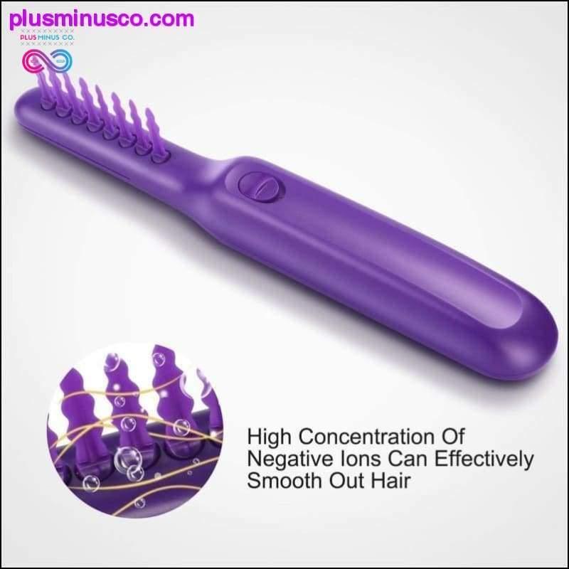 فك تشابك الشعر الكهربائي المحمول أو الرطب أو الجاف - plusminusco.com