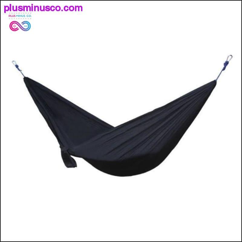 Portable Hammock Double Person Camping Survival Garden Swing - plusminusco.com
