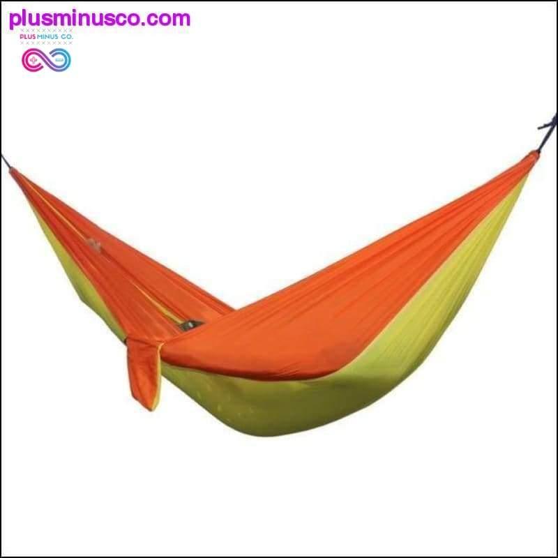 Portable Hammock Double Person Camping Survival Garden Swing - plusminusco.com