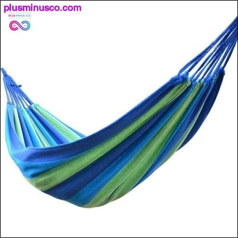 Portable Hammock Outdoor Garden Hammock Hanging Bed for Home - plusminusco.com