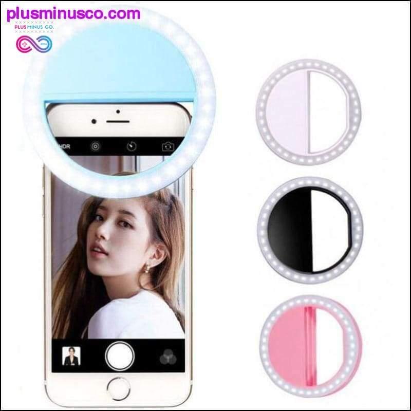Portable Selfie Ring Flash Led Fill Light Lamp Camera - plusminusco.com