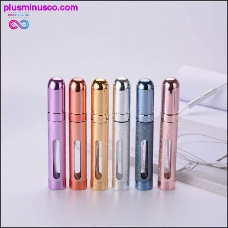 Hordozható utazási porlasztó alumínium parfümös flakonok - plusminusco.com