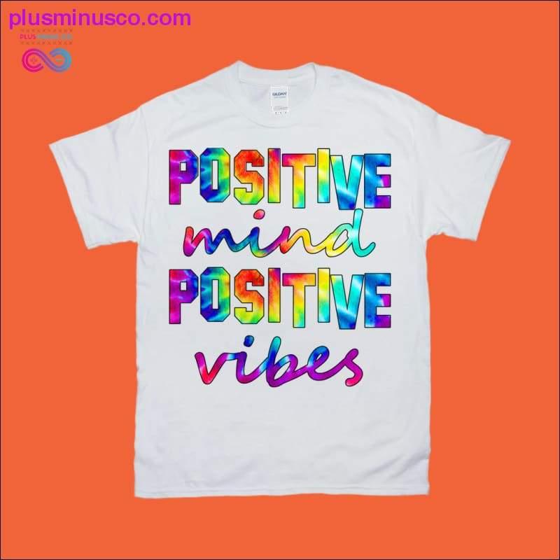 ΘΕΤΙΚΟ μυαλό ΘΕΤΙΚΑ vibes | T-Shirts με στάμπα βαφής - plusminusco.com