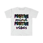 Positive Mind Positive Vibes T-Shirt, Motivational shirt, Inspirational shirt, Positivity T-shirt - plusminusco.com