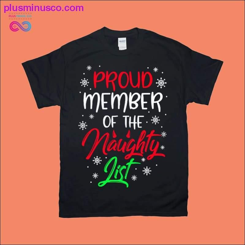 Περήφανο μέλος της λίστας άτακτων T-Shirts - plusminusco.com