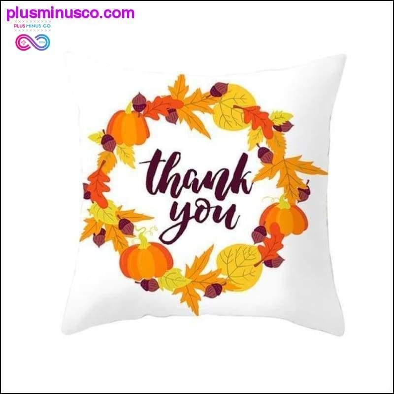 Moliūgų pagalvėlės užvalkalas, pagalvių užvalkalas, namų dekoras, rudenį – plusminusco.com