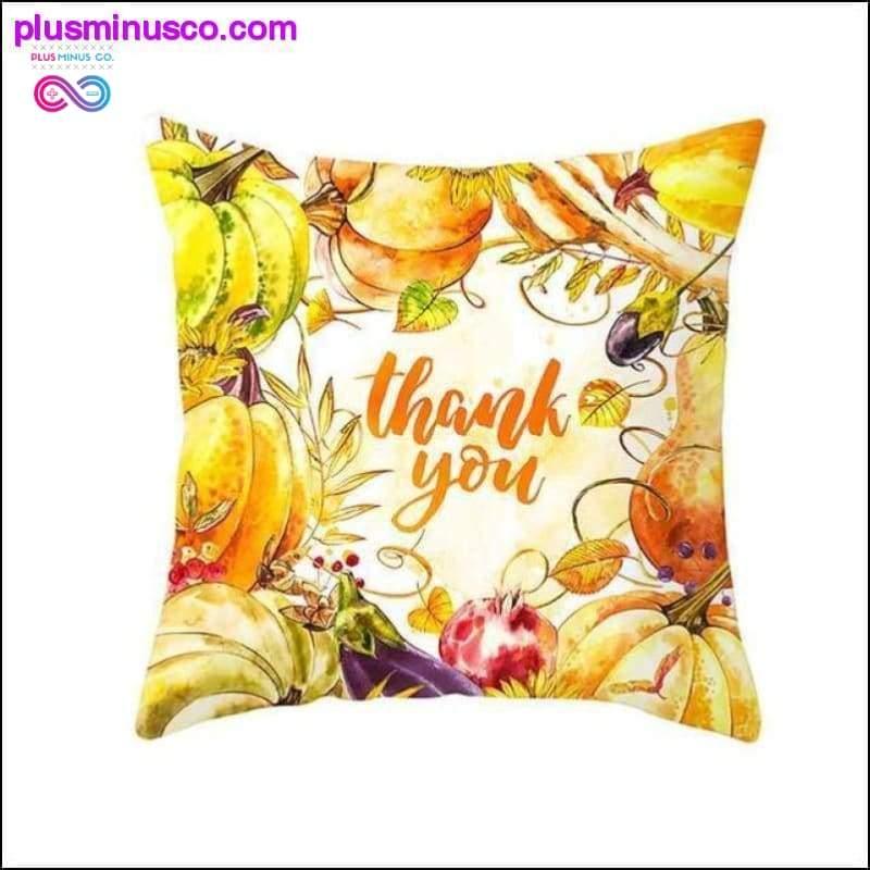 Pumpkin Cushion Cover throw Pillows Case Home Decor Fall - plusminusco.com