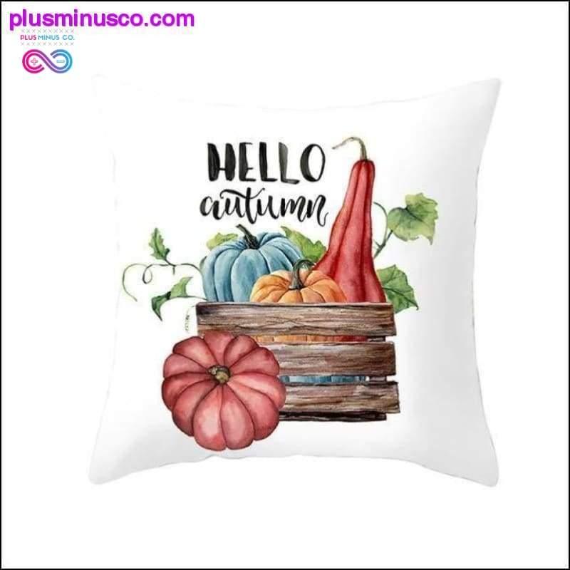 Pumpkin Cushion Cover throw Pillows Case Home Decor Fall - plusminusco.com