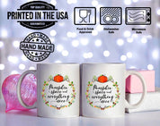 Pumpkin Spice And Everything Nice Mugs Thankful Mug,Turkey Mug,Grateful Gift, Thanksgiving Dinner, - plusminusco.com