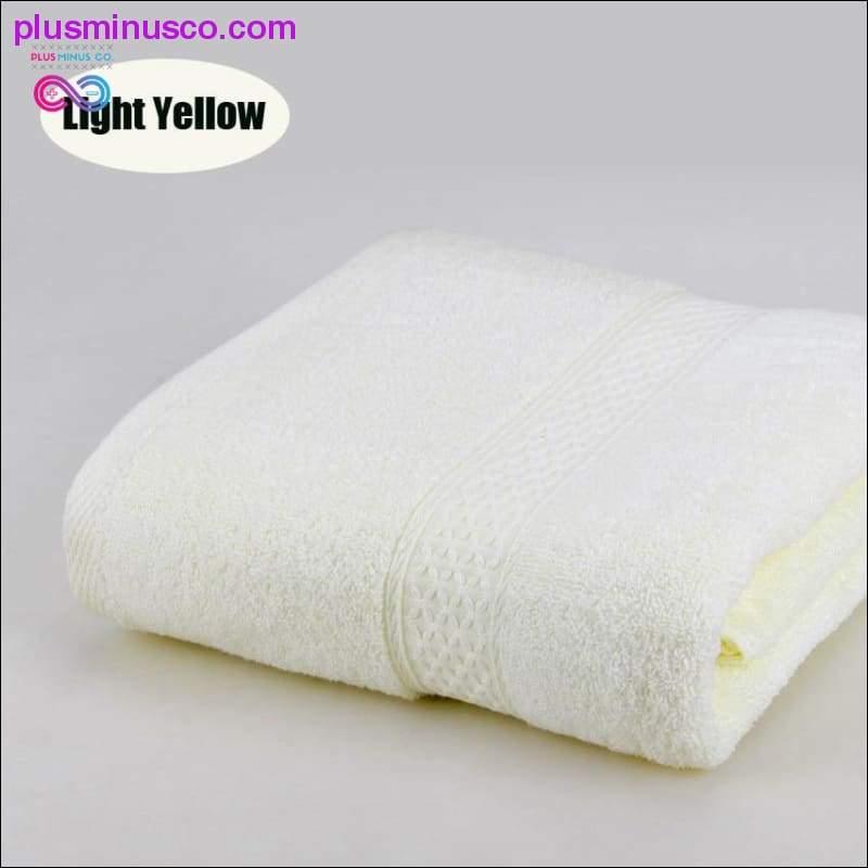 Pure Cotton Super Absorbent Large Towel Bath Towel - plusminusco.com