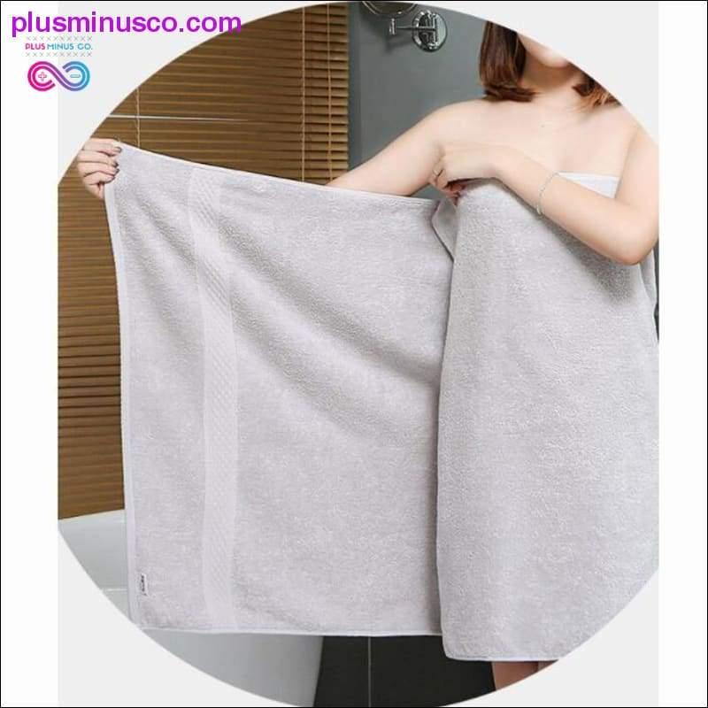 Pure Cotton Super Absorbent Large Towel Bath Towel - plusminusco.com