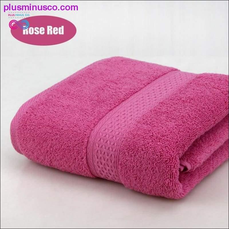 Pure Cotton Super Absorbent Large Towel Bath Towel - plusminusco.com