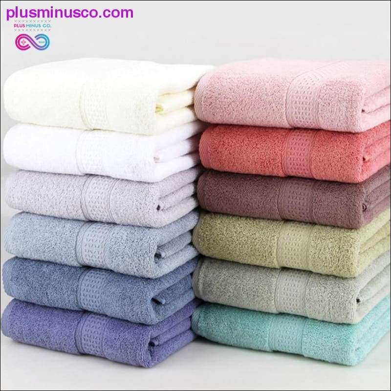 Pure Cotton Super Absorbent Large Towel Bath Towel - plusminusco.com