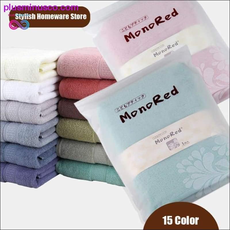 Pure Cotton Super Absorbent Large Towel Bath Towel - plusminusco.com
