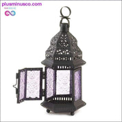 Purple Moroccan Style Lantern ll Plusminusco.com - plusminusco.com