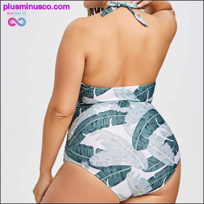Push Up bikini kupaći kostim Ženski jednodijelni kupaći kostim Plus - plusminusco.com
