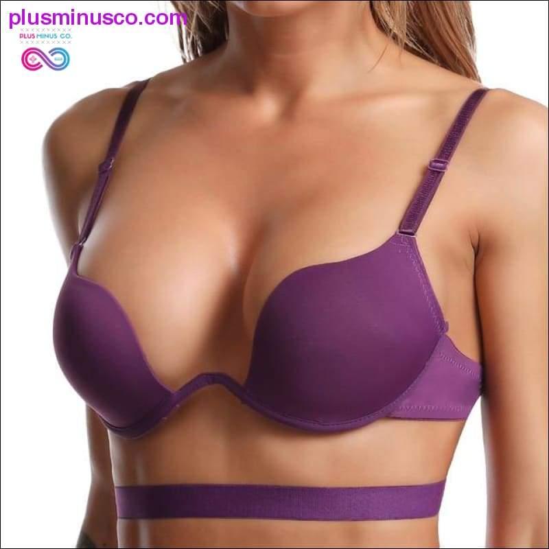 Push up Bra for women sexy bralette strapless Pitted bra - plusminusco.com