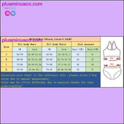 Push Up Swimwear Female Summer Bikini Set - plusminusco.com