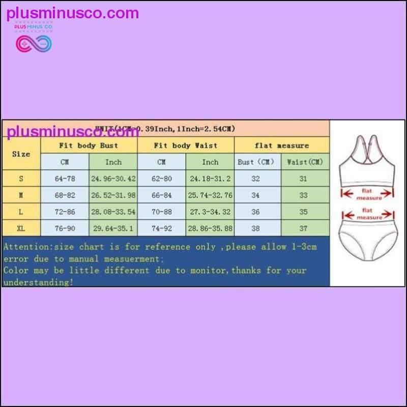 Push Up Swimwear Female Summer Bikini Set - plusminusco.com