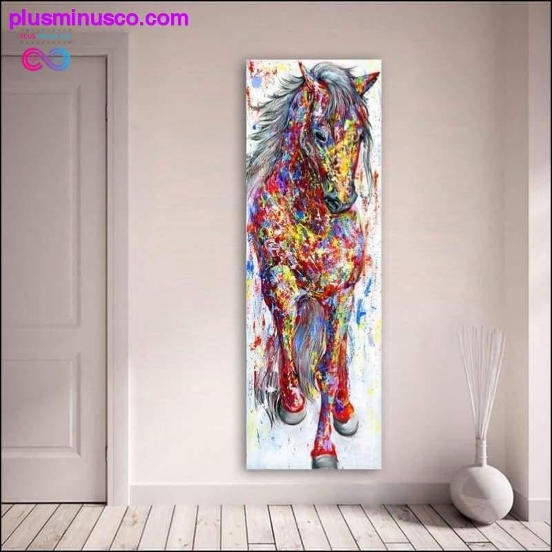 QKART Wall Art Painting Canvas Print Animal Picture Animal - plusminusco.com