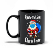 Quarantine Christmas Black Mugs - plusminusco.com