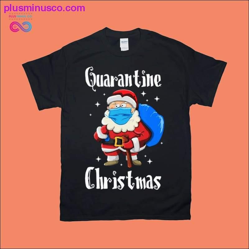 T-shirts de Noël en quarantaine - plusminusco.com