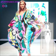 Quick-drying Kaftan Beach Cover up Pareos de Playa Mujer - plusminusco.com