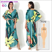Quick-drying Kaftan Beach Cover up Pareos de Playa Mujer - plusminusco.com