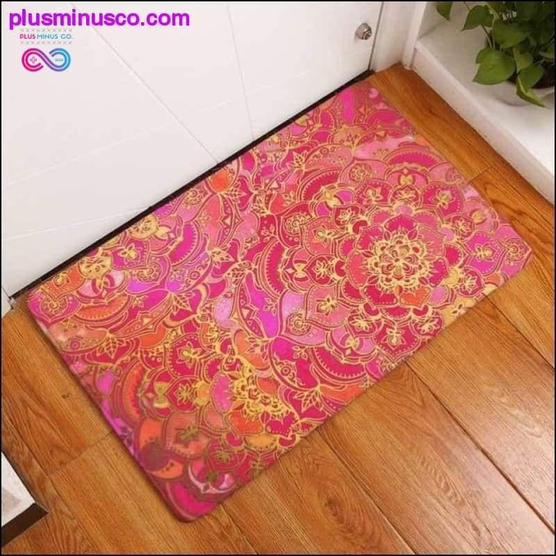 Rainbow Color Mandala Rugs - plusminusco.com