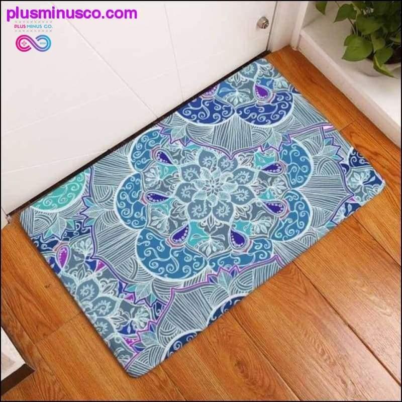 Rainbow Color Mandala Rugs - plusminusco.com