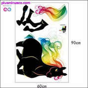 Rainbow Haired Horse Wall Sticker - plusminusco.com