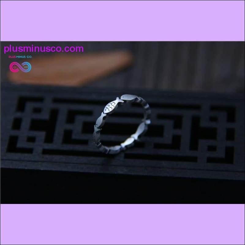 Real S 999 Silver Fine Jewelry for Women Handmade Engraved - plusminusco.com