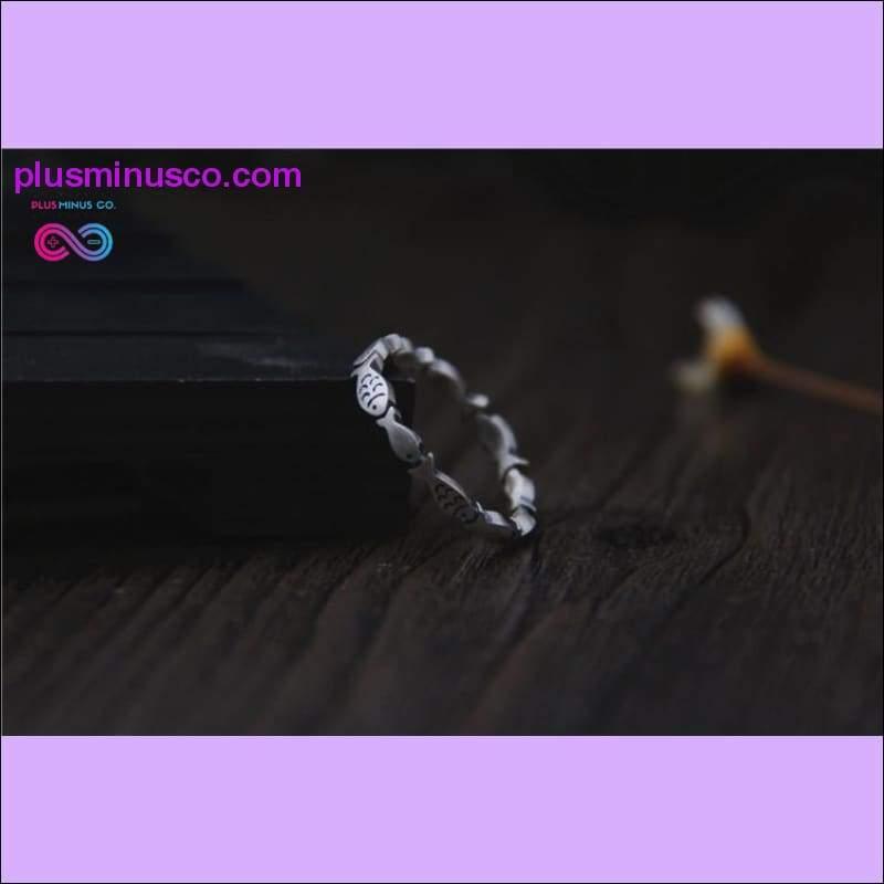Skutočné strieborné šperky S 999 pre ženy ručne gravírované - plusminusco.com