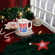 Republican Gifts, Republican Elephant Mug, Never Apologize For Being Right, Gift For Republican, Republican Dad, Conservative Patriot Mug - plusminusco.com