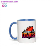 Respect the Commish Accent Mugs - plusminusco.com