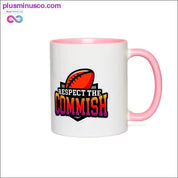 Respect the Commish Accent Mugs - plusminusco.com