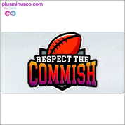 Уважайте настольные коврики Commish - plusminusco.com